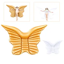 Экологически чистый ПВХ для взрослых плавательный матрац крыла надувная кровать# G20