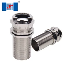 21 шт./лот M14 Длинная нить IP68 водонепроницаемый кабельный сальник латунь металлический кабельный соединитель провода для 4-8 мм