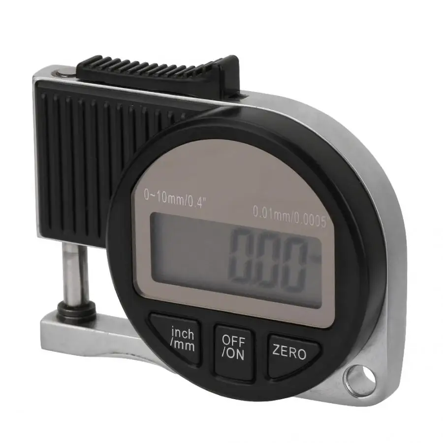 Толщиномеры 0-10*0,01 мм Цифровой дисплей Электронный Толщиномер измерительный инструмент 'для ручной Скидки