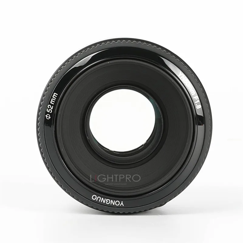 Объектив YONGNUO YN50mm f1.8 с автофокусом для Canon EOS 60D 70D 5D2 5D3 600D 1200D 6D 650D DSLR камеры Объектив YN EF 50 мм f/1,8 AF