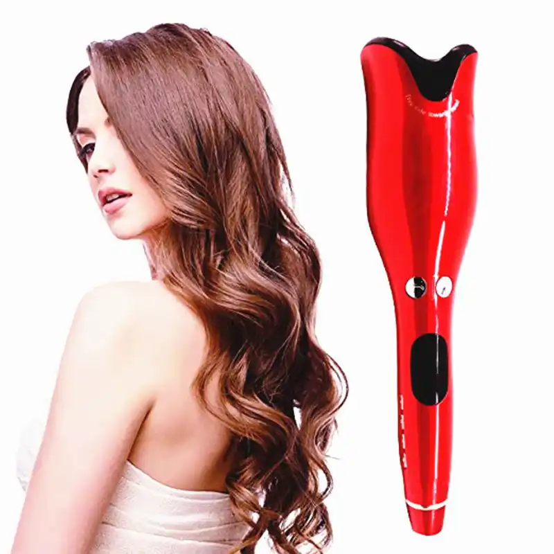 automatic curling iron hair curler