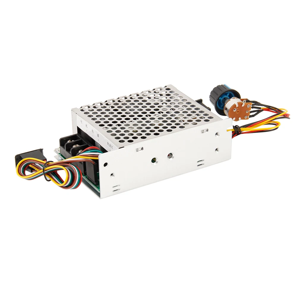

Digital Display 0~100% adjustable DC 10-55V 40A DC Motor Speed Controller PWM 12V 24V 48V 2000W MAX 60A Reversible