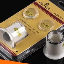 ; 1 комплект ювелиров глаз Лупа с открывающимися 3/5/10 раз для ремонта часов