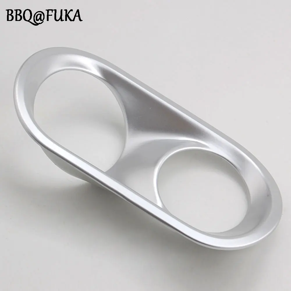 BBQ@FUKA 1Pc Car Headlight Adjustment Switch Decorative Circle Frame Trim Car-styling Sticker Fit For Prosche Macan 2015-2016 | Автомобили
