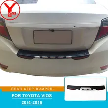ABS Автомобильный задний бампер Защитная Наклейка для губ для toyota vios sedan аксессуары для toyota vios YCSUNZ