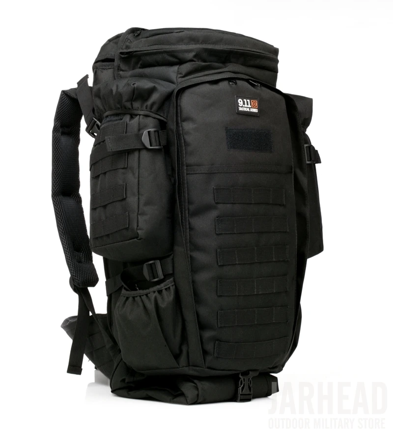 Mochilas de Viagem dos Homens Militar Combinado Mochila Grande Capacidade Multifuncional Rifle Trekking Tático Assalto 911 60l 22 Mochilas escal.