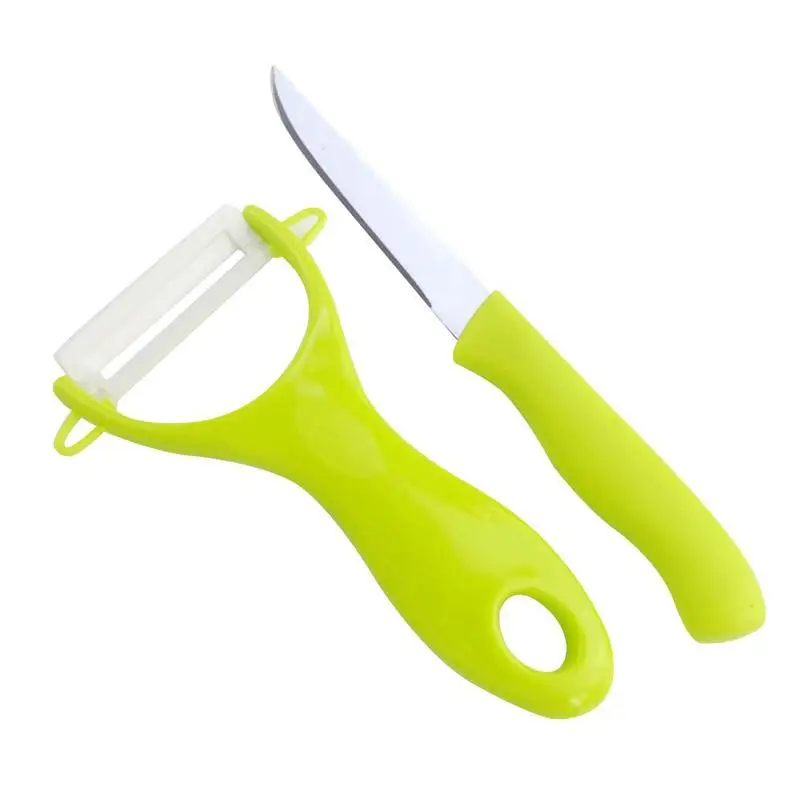 New Creative Ceramic Knife And Peeler Multi function Paring Fruit