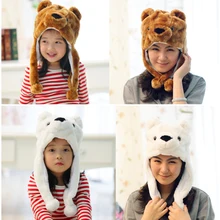 

Kids Hats Winter Boys Girls Children Adult Penguins Sheep Huskies Monkeys Toddler Kids Hat And Scarf Set Baby Beanie Girls Hats