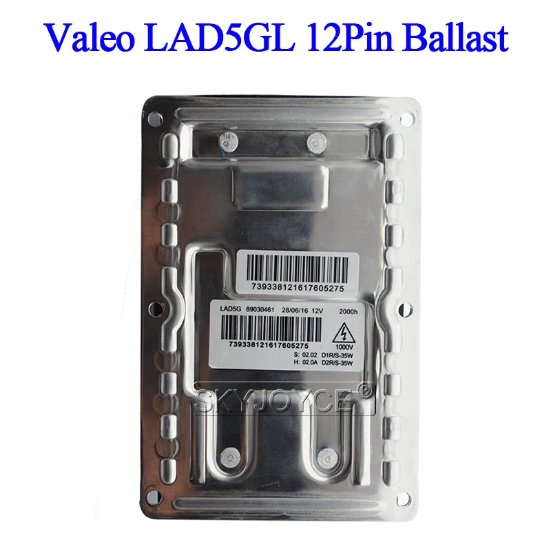 SKYJOYCE OEM V-aleo LAD5G 12 PIN 35W HID Ballast Control Unit 89030469 For Xenon D1S Car Headlight Kit Volkswagen T-ouareg 2004 (6)