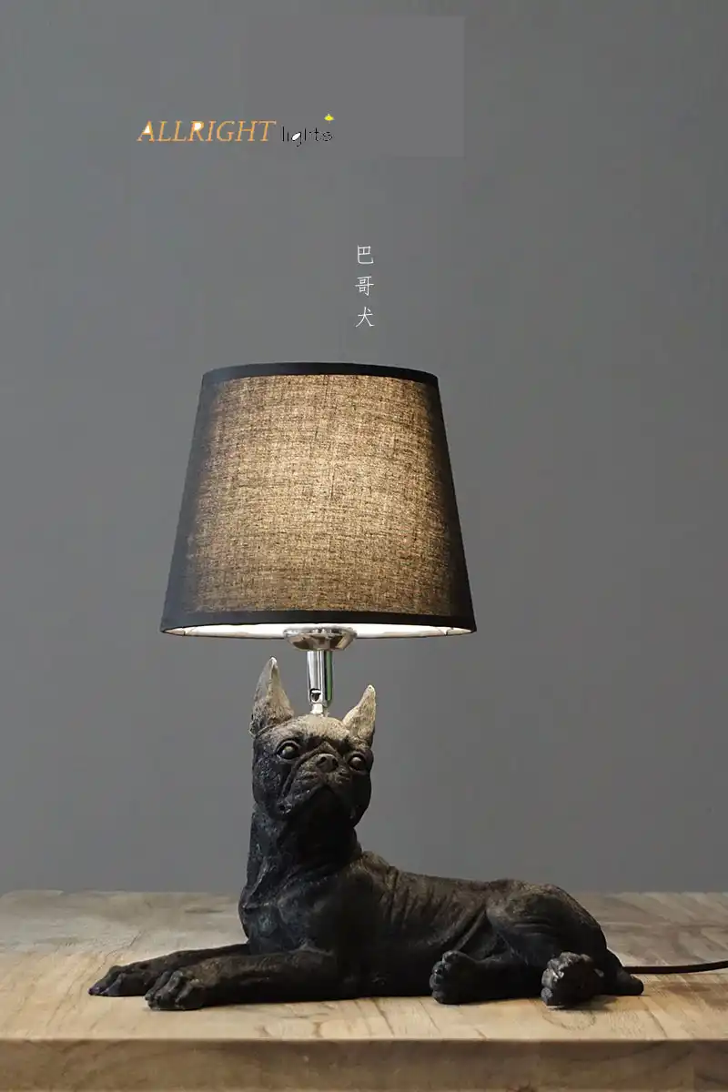 dog desk lamp