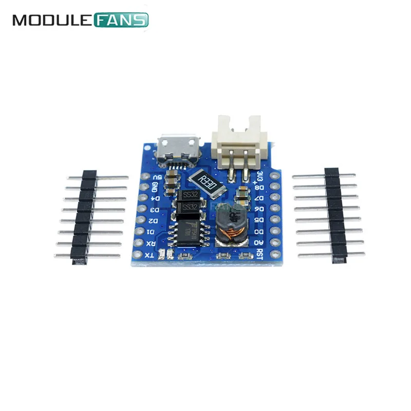 

For WeMos D1 Mini Battery Shield Lithium Battery Charging Boost With LED Light Module Mini Micro USB Interface For WeMos D1 Mini