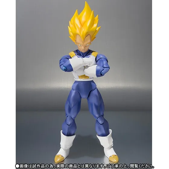 PrettyAngel-Подлинная фигурка Bandai Tamashii Nations S. H. Figuarts Dragon Ball Z Super Saiyan Vegeta Premium color Edition