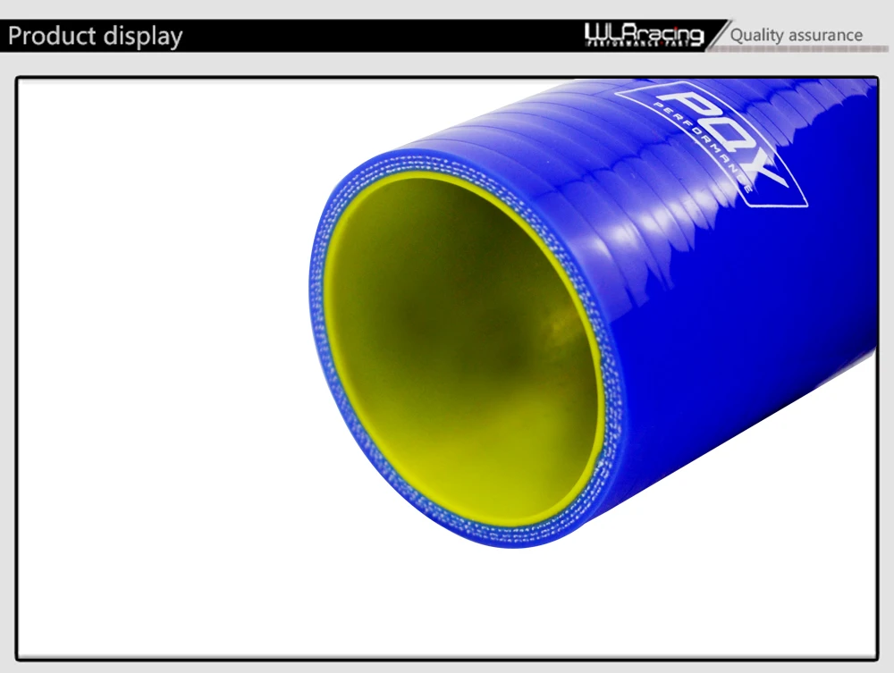 Синий и желтый 2 ''51 мм/2,5" 64 мм/" 76 мм/4" 102 мм Прямой силиконовый турбо впускная трубопроводная муфта шланг