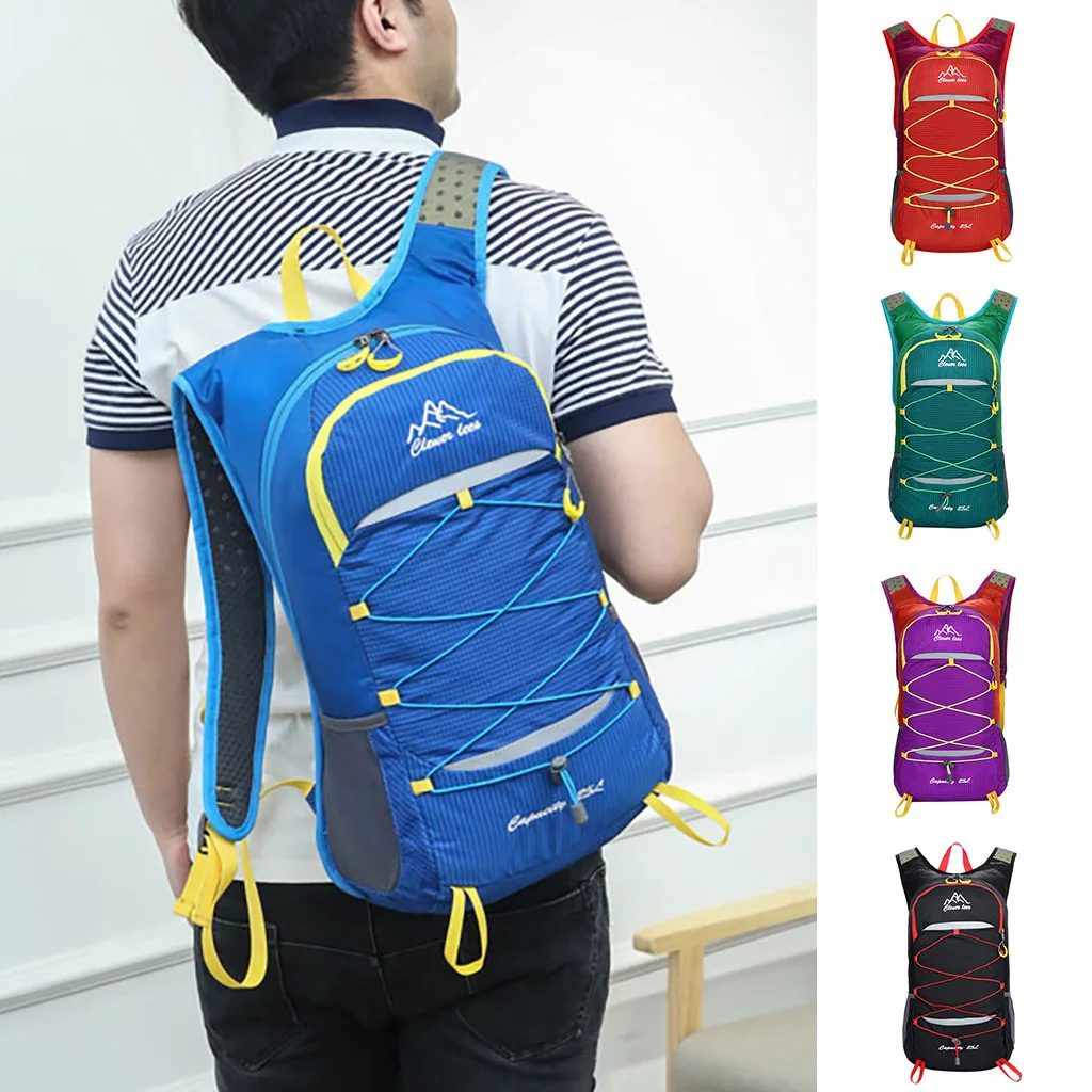 

Bag pack Cross Bandage Backpack Bike Rucksacks Packsack Cycling Bag Knapsack Travel Running Sport Cycling Backpack Bag Water Bag