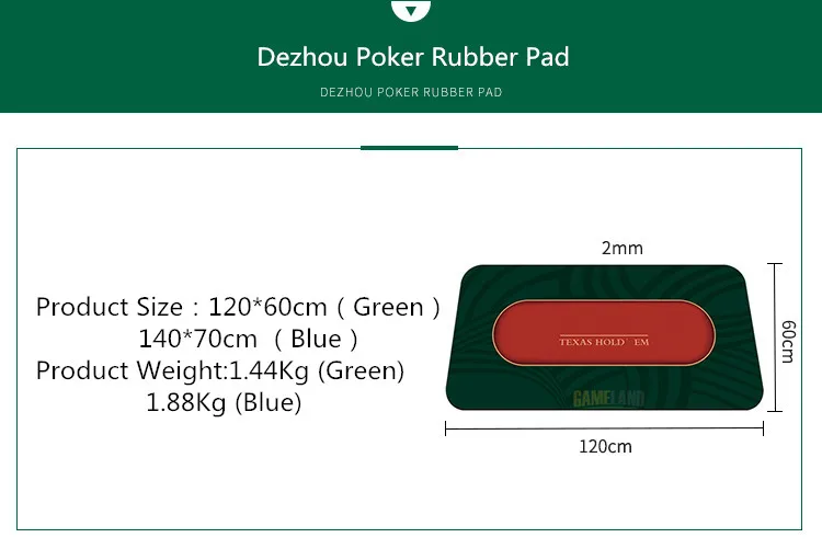 Техасский Холдем покерные фишки стол резиновая одежда покерный чип Настольный игрок полиэстер квадратная круглая покерная площадка