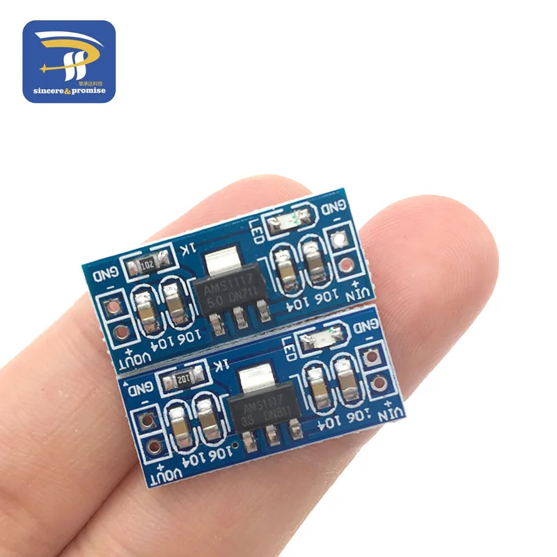 Понижающий модуль для DC MINI 1117 5 В до 3 1 шт. AMS1117 LDO 800MA 3.3V/5 0 В|dc-dc step down|electronics supplydc-dc down