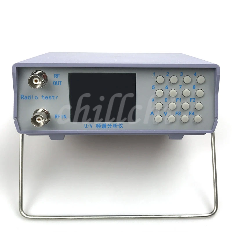 

Simple spectrum analyzer UV segment tracking source 136-173MHz 400-470MHz test duplexer, filter,spectrum signal