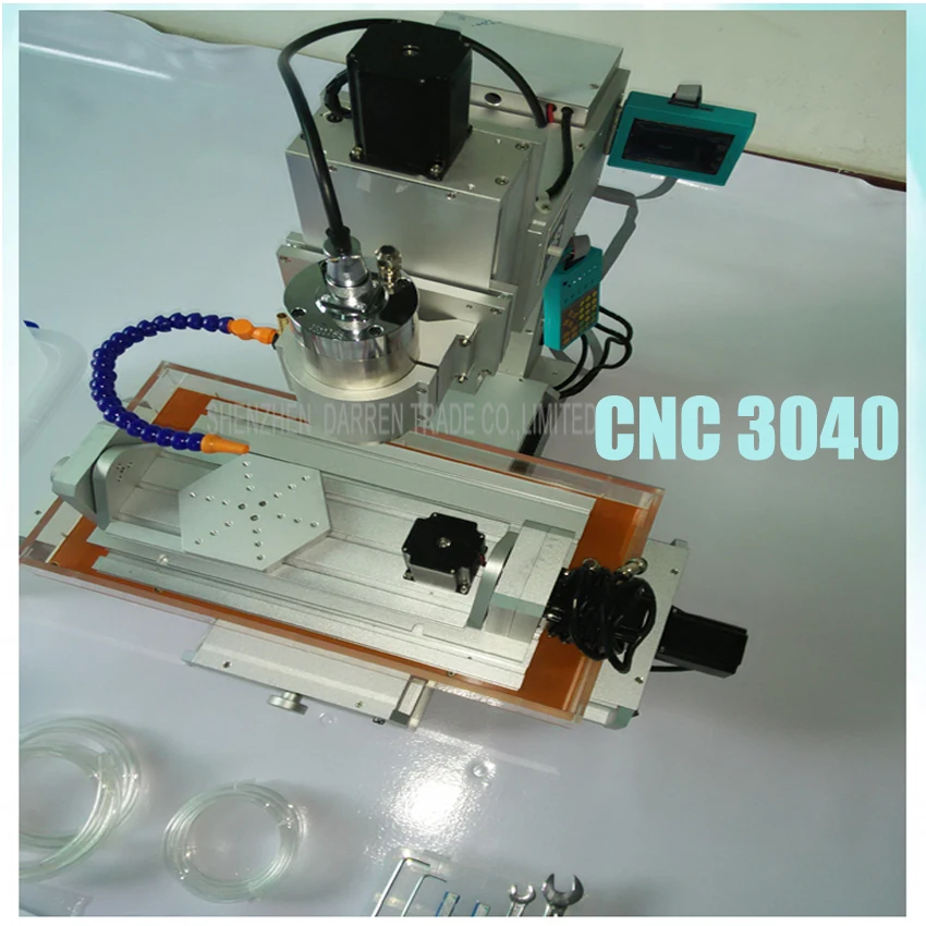 1 ШТ. Новый 5 оси с чпу CNC 3040 гравировальный станок, Шариковый Винт Столбца Таблицы Типа деревообрабатывающей cnc router