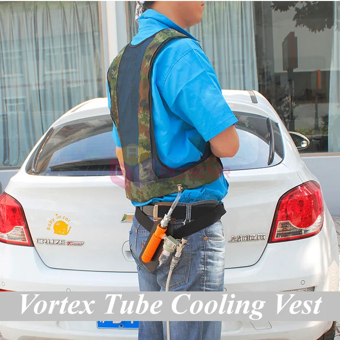 Best Welders Compressed Air Cool Waistcoat Vortex Tube Air Conditioning Vest