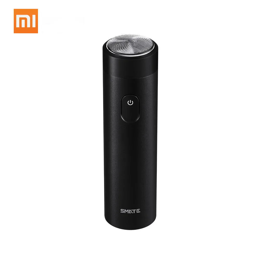 

New Xiaomi Mijia Smate Electric Turbine Razor IPX7 Waterproof Beard Shaver Mini Washable Comfy Clean for business travel