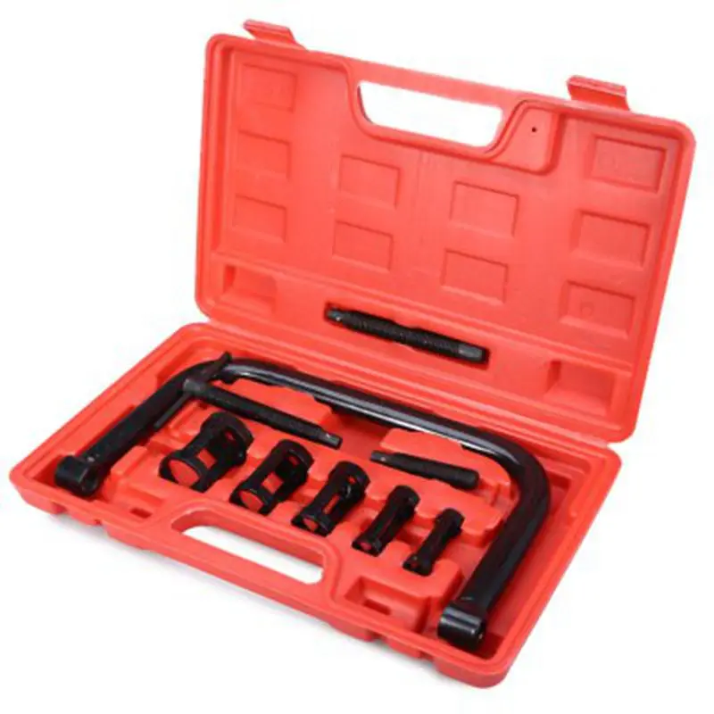 

9pcs Universal Valve Clamps High Quality Spring Compressor Car Repair Tool Set Car Valve Spring Clamp