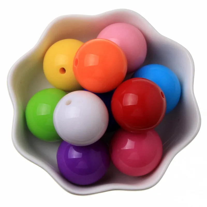 160 Perline Acriliche Cheriswely 12mm Con Pois - Perle Rotonde Colorate Per Gioielli Fai Da Te In 8 Tonalità - 2
