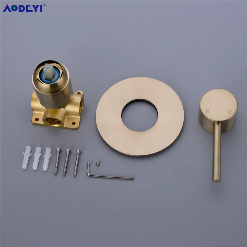 Shower System Wall Mounted Rainfall Shower Faucet