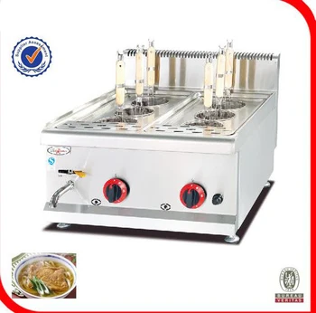 

Free shipping Stainless steel table top Gas noodle Cooker Gas Source LPG Desk Top Cooker Pasta Cooker