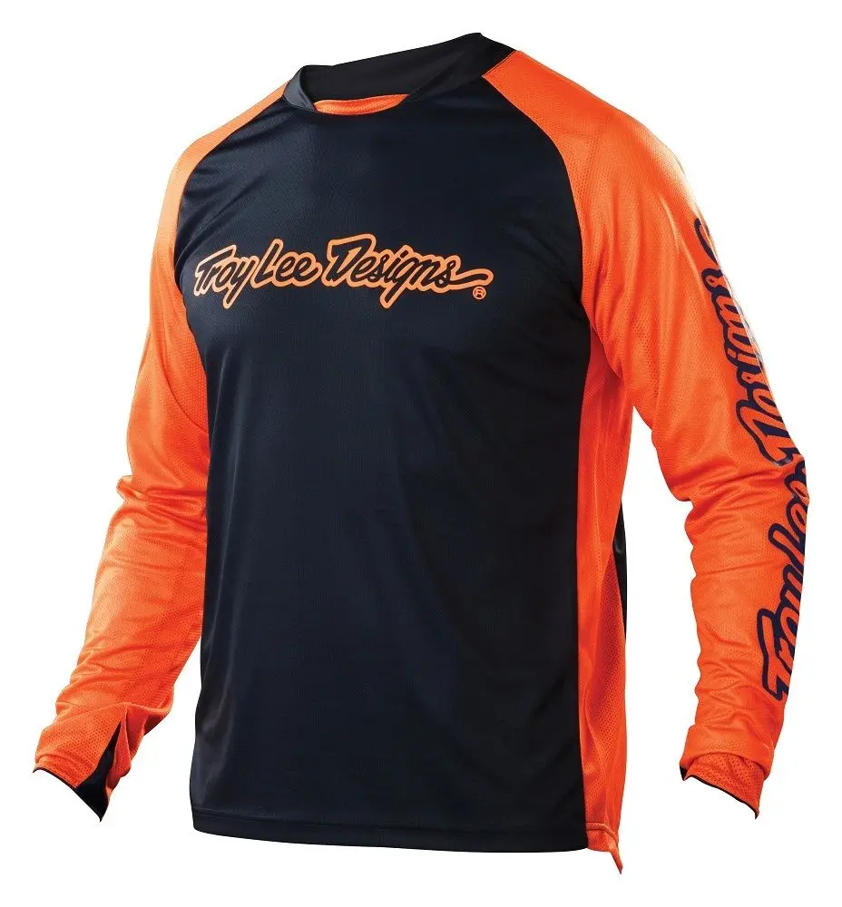 orange mtb jersey
