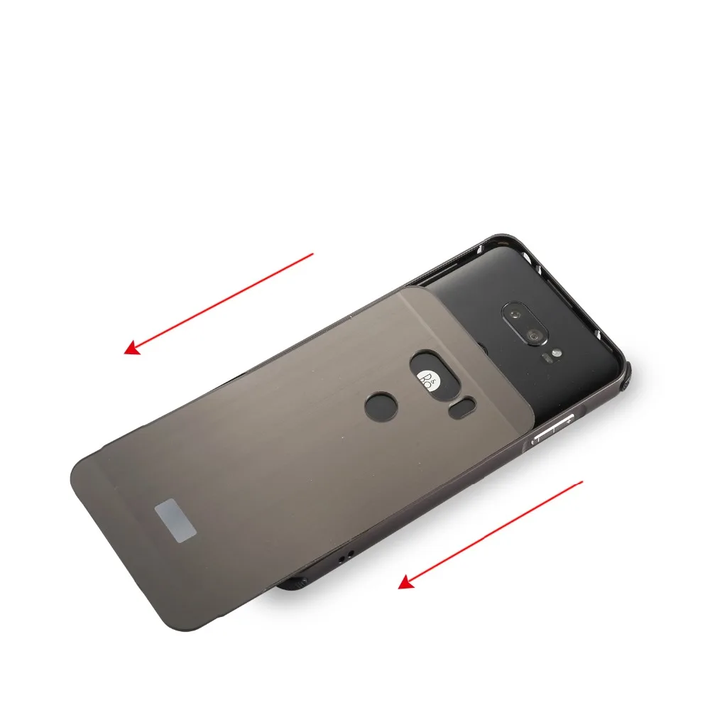 Для LG V10 V20 V30 чехол металлический алюминиевый бампер матовый ПК задняя крышка Жесткий противоударный чехол для телефона для LG V20 2 в 1 покрытие Капа