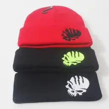 Bylagastreet модные женские туфли и человек черепа шапка вязаная шапка зимняя мастерство Шапки для мальчиков и девочек теплые головные уборы Skullies Bonnet Gorro