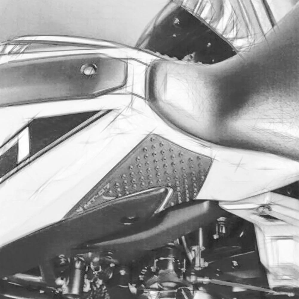 Наклейка на бак мотоцикла для Yamaha MT 07 MT07 FZ07 2014 2015 2016 2017|Наклейки и стикеры| |