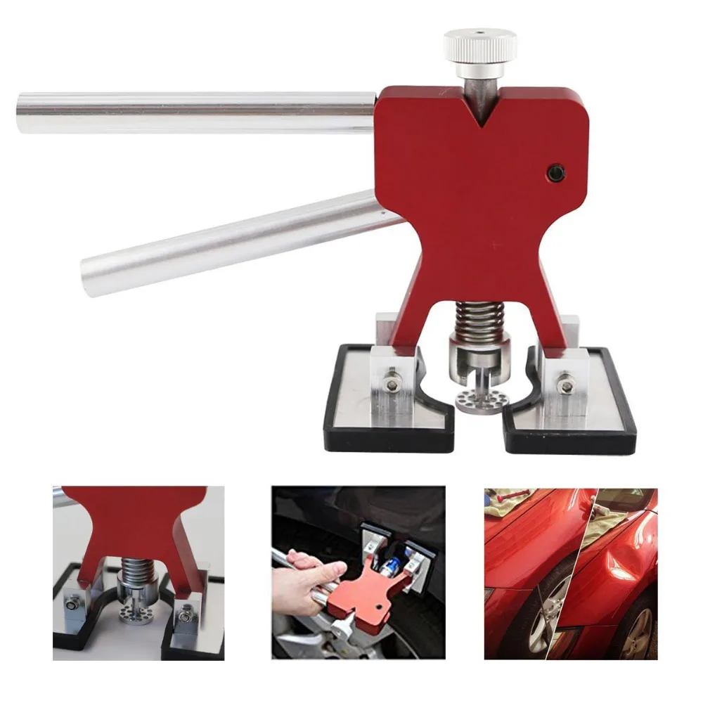 PDR Tools Paintless Dent Repair Tools Dent Removal Dent Puller Tabs Dent Removal Dent Lifter with Glue Sticks Hand Tool Set (2)