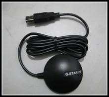 1pc Wholesale Waterproof GlobalSat BU-353S4 Cable USB GPS Receiver USB interface G Mouse Magnetic (SiRF Star IV)