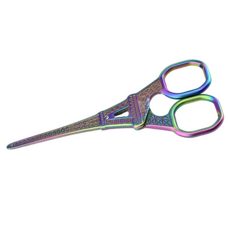 Fashion Tower Shape Retro Scissors Eco Plating Antique Scissors