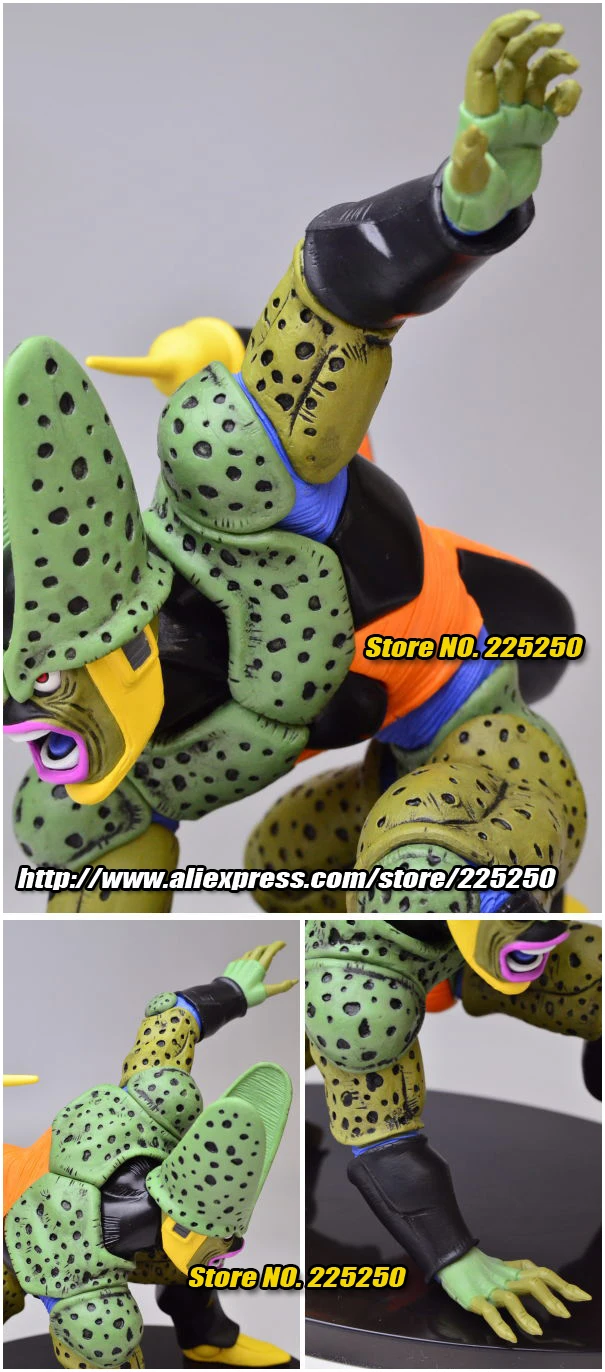 Аниме "Dragon Ball Z" оригинальные Banpresto скульптуры большой Zoukei Tenkaichi Budoukai 5 Vol.5 и 6 рисунок-super Saiyan vegeta и сотовый
