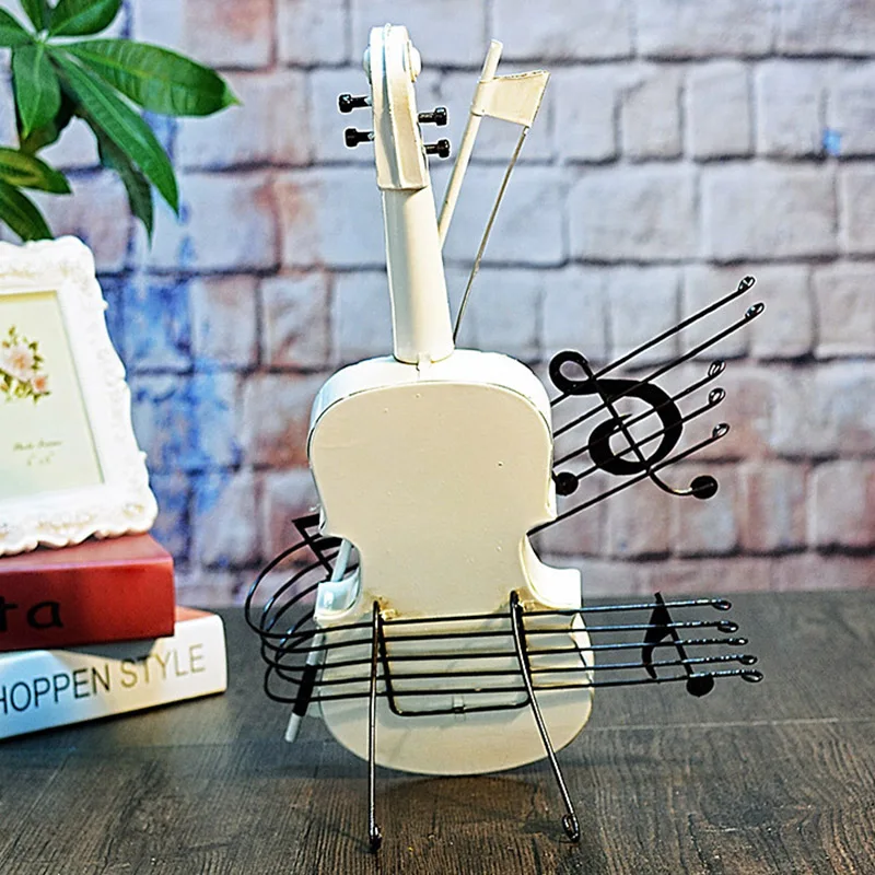 

Retro Violin Model Creative Home Ornament Decoration Souvenir Dropshipping FAS