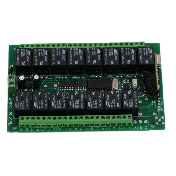 15CH DC24V RF Home Automation Remote Control Switch 315/433MHZ Transmitter and Recevier Wireless Switch Radio Smart Home Control