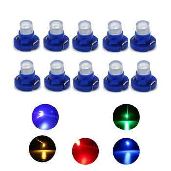 

10PCS T3 COB 1 SMD Dashboard Light Bulbs Warning Indicator Interior Lights Car Instrument Lamps 12V Mix Colors