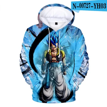 

Hot anime Dragon Ball Z Super Broly 3D Print Hoodies Men/women Long Sleeve popular pullovers New harajuku Streetwear Hoodie Coat