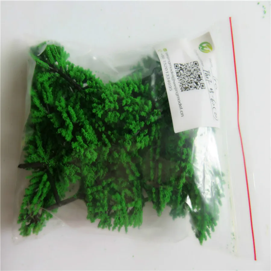 new architecture 3d scale artificial plastic model  green tree  layout94