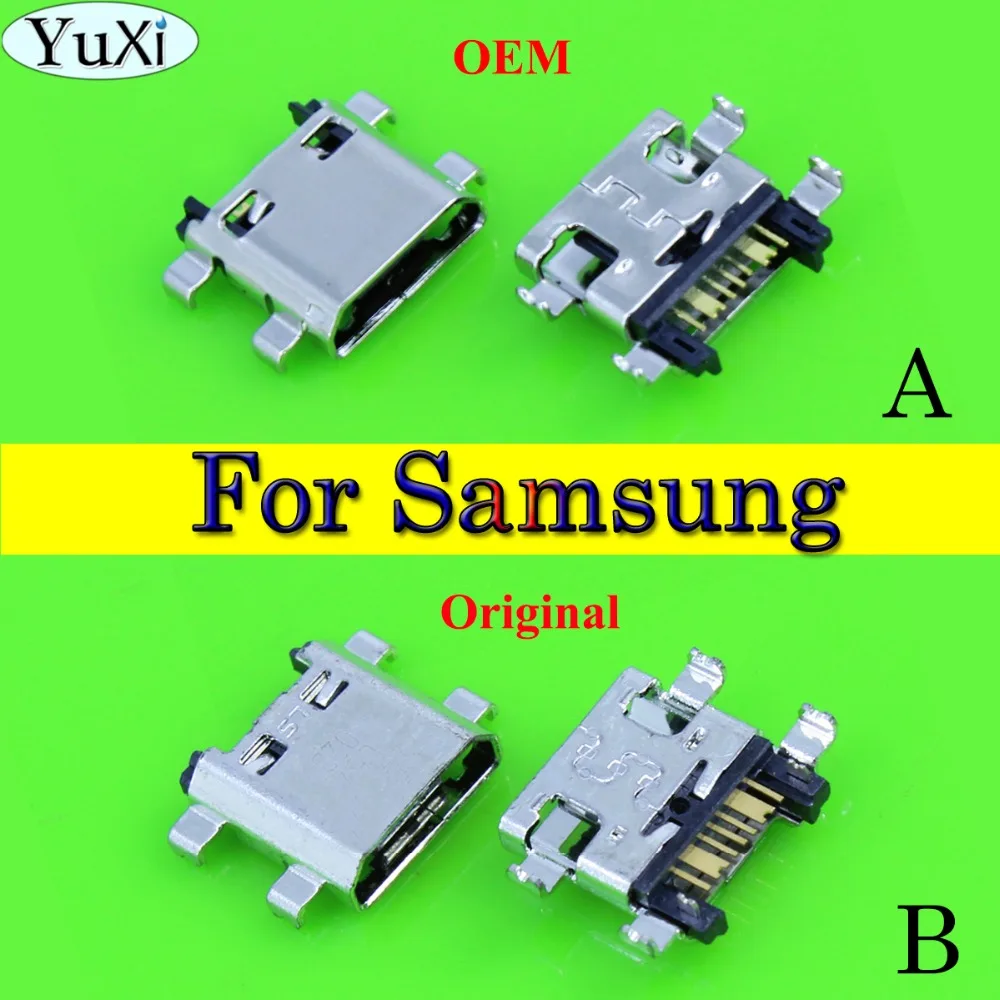 7 контактный разъем для зарядки YuXi Micro USB гнездовой Samsung Galaxy G530 G7102 G7106 G350 i8262 S7582