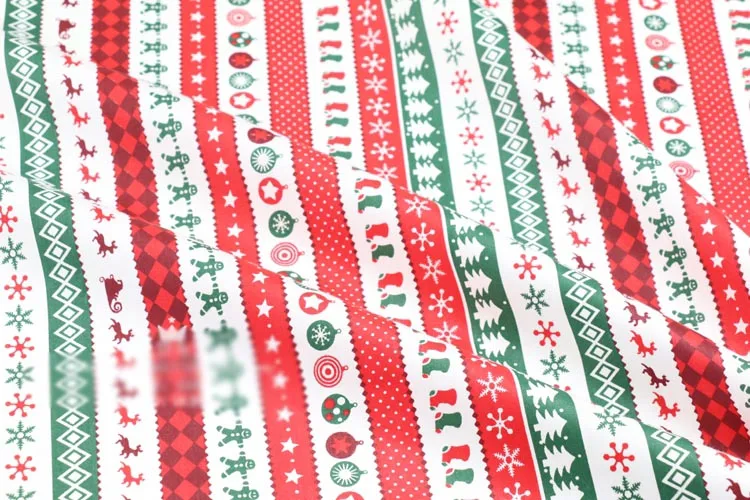 Рождественский Санта Клаус дерево олень DIY лоскутное шитье подушки детские постельные принадлежности украшения Teido Tissu 50x50 см хлопковая ткань