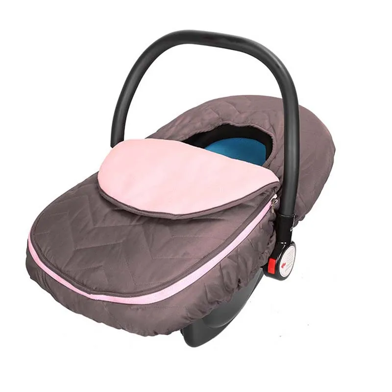 

Winter Plus Velvet Windproof Baby Basket Cover Warm Cotton Infant Safety Basket Cart Stroller Accessories Baby Outdoor Cover
