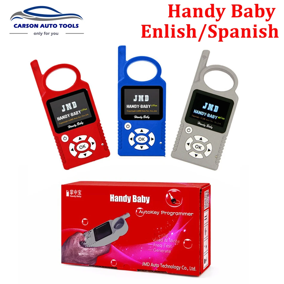 

Original Handy Baby CBAY NO G functions Car Key Programmer Auto Key Copy transponder for 4D/46/48 Chips JMD CBAY Chip Programmer