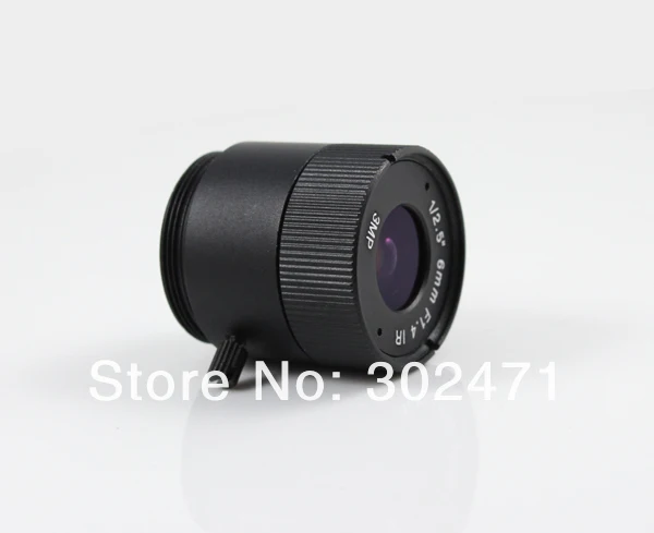 3MP. cctv-камера объектив 6 мм с неподвижной иридохрусталиковой диафрагмой, 1/2. " cs для безопасности Камера,. CYM0616A-6