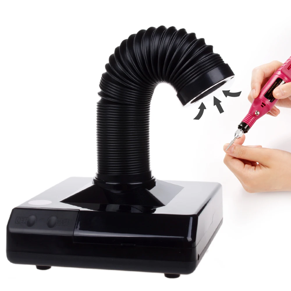 

60W Nails Dust Collector Nail Design Tool Powerful Nail Fan With Powerful Nail Fan Manicure Vacuum Cleaner Manicure Machine