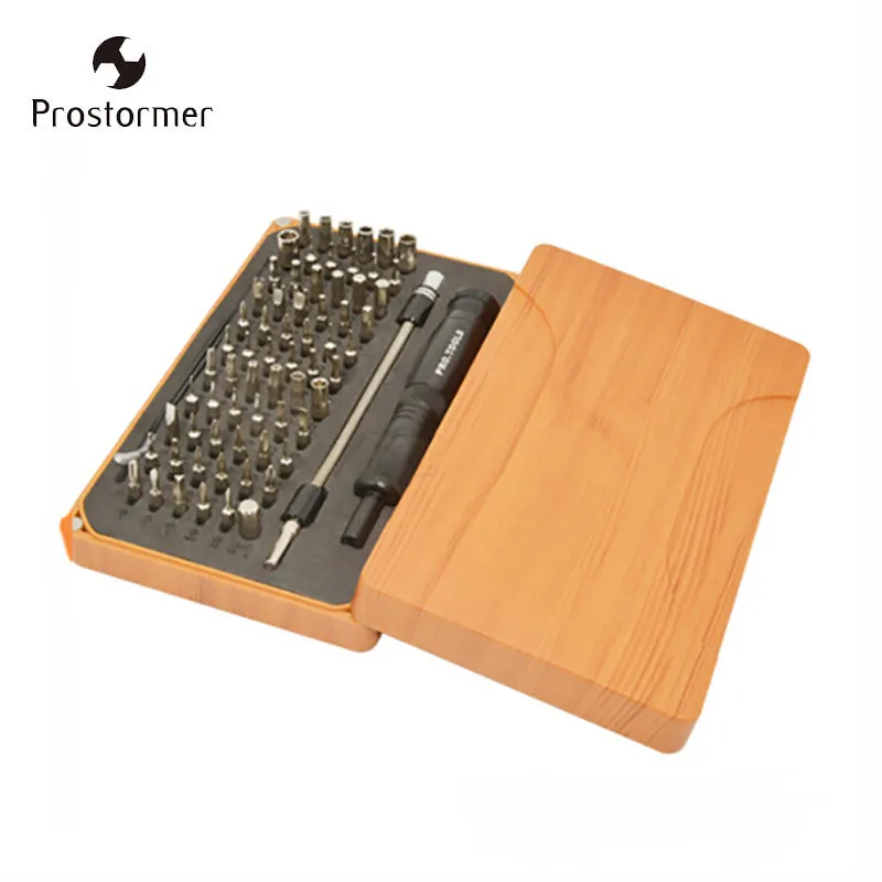 

Prostormer High Precision Screwdrivers Bits Set 66 pcs iphone Computer PC Repair Tool Hand Home Tools D30