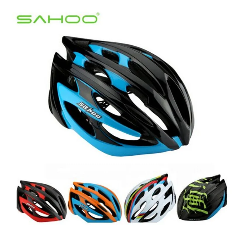 SAHOO Unibody Cycling Helmet 3 Colors 2 Helmet Covers Caschi Ciclismo Velo Accessories