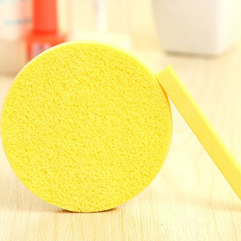 12Pcs/Bag Cosmetic Puff Compressed Cleansing Sponge Facial Cleanser Washing tool 4
